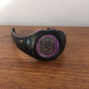 Black and Purple Digital Casio Athletic Watch